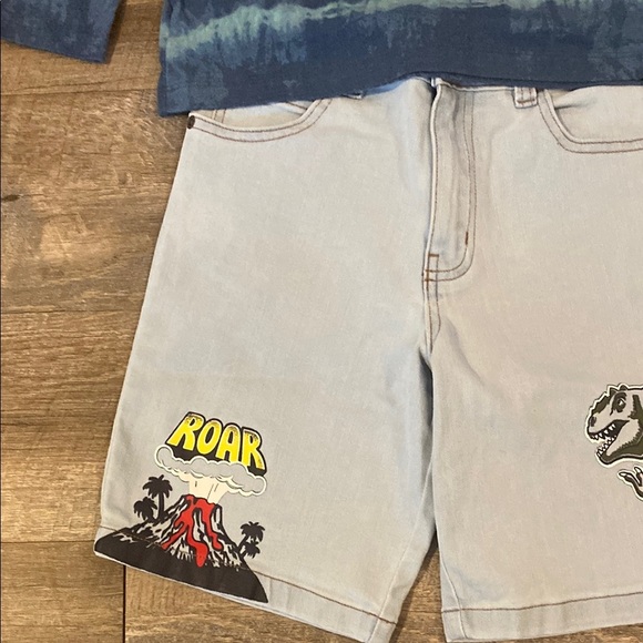 Kids Long Sleeve Blue Tie-Dye Shirt - Picture 3 of 8